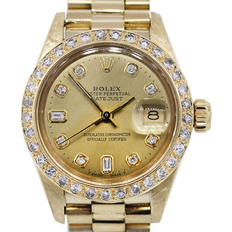 datejust rolex women's gold|rolex lady datejust 18k gold.